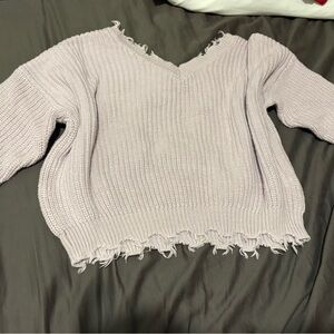 Jessica Simpson Soft light purple Sweater